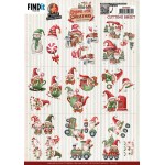 Cutting Sheets - Yvonne Creations - Gnome for Christmas - Mini