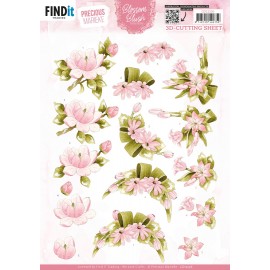 3D Cutting Sheets - Precious Marieke - Blossom Blush - Pink