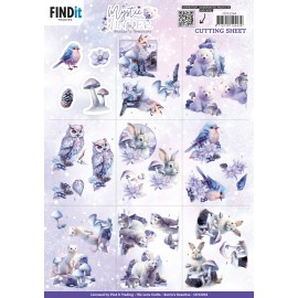 Cutting Sheets - Berries Beauties - Mystic Winter - Mini