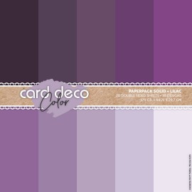 Card Deco Color Paperpack - Solid - Lilac - A4