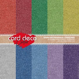 Card Deco Color - Sparkles Paperpack – Christmas