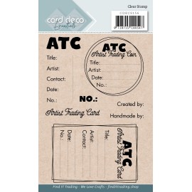 Card Deco Essentials - Clear Stamps - ATC