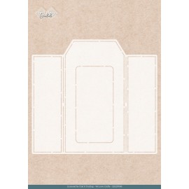 Stencil - Card Deco Essentials - Frosted Gold Label - A4
