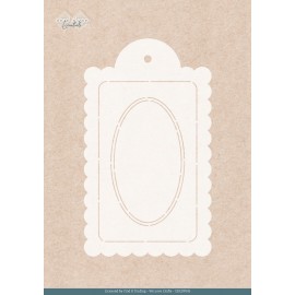 Stencil - Card Deco Essentials - Blossom Blush - Blossom Blush Label - A5