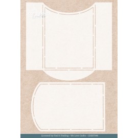 Stencil - Card Deco Essentials - Mystic Winter Pocket - A5