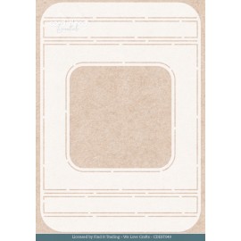 Stencil - Card Deco Essentials - Mystic Winter Window - A5