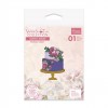 Vintage Tea Collection - Stamp - Floral Cake