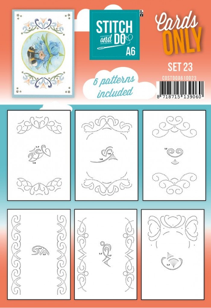 Stitch and Do - Cards Only A6 - Set 23