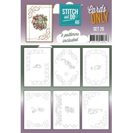 Stitch and Do - Cards Only A6 - Set 25