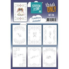 Stitch and Do - Cards Only A6 - Set 26