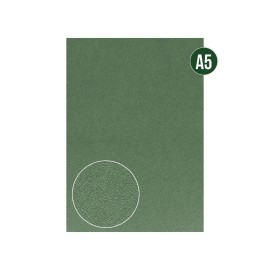 Cardstock - Fiber - Christmas green - A5