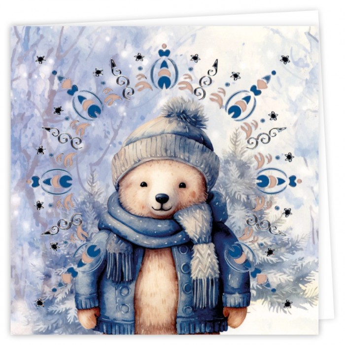 Dot and Do Cards 16 - Berries Beauties - Navy Winter