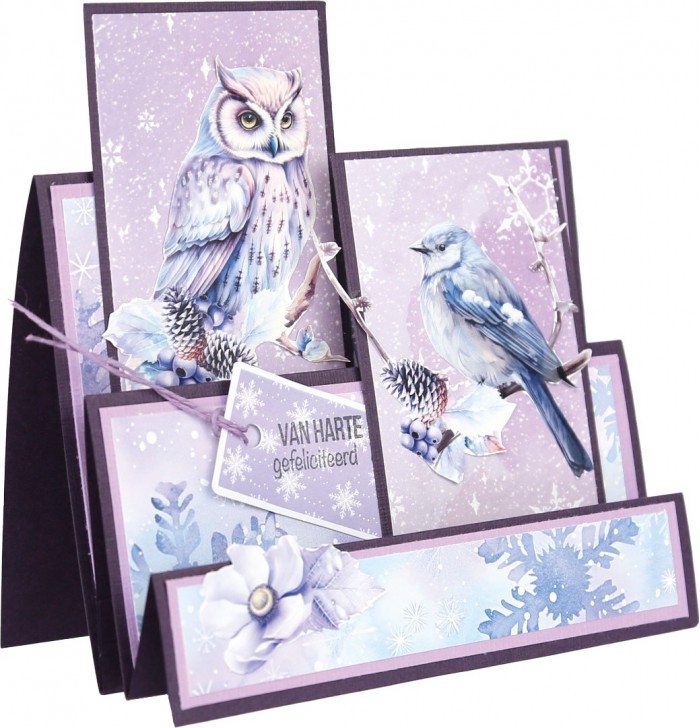 3D Cutting Sheets - Berries Beauties - Mystic Winter - Mystic Birds