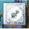 3D Cutting Sheets - Yvonne Creations - Blooming Blue - Hydrangea