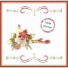 3D Cutting Sheets - Precious Marieke - Ruby Christmas - Ruby Amaryllis