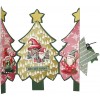 Stencil - CDE - Gnome for Christmas - Tree - A4  