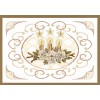 3D Cutting Sheets - Amy Design - Frosted Gold Christmas - Christmas Piece