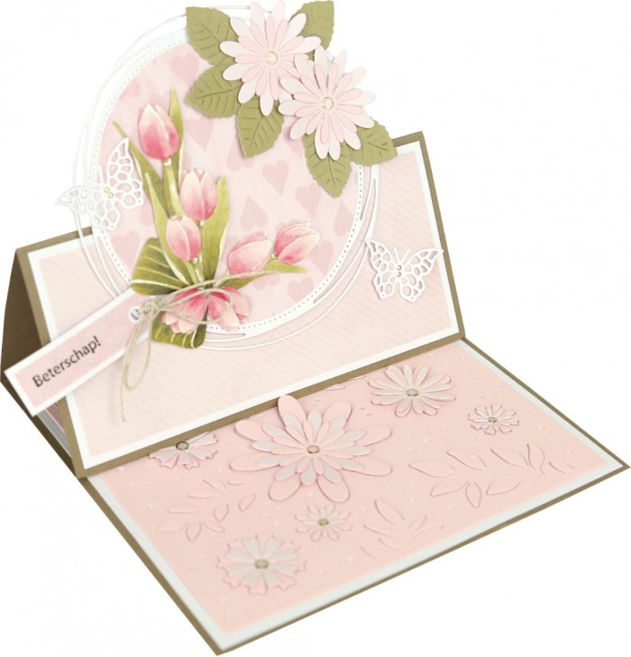 3D Push Out - Precious Marieke - Blossom Blush - Bright Pink