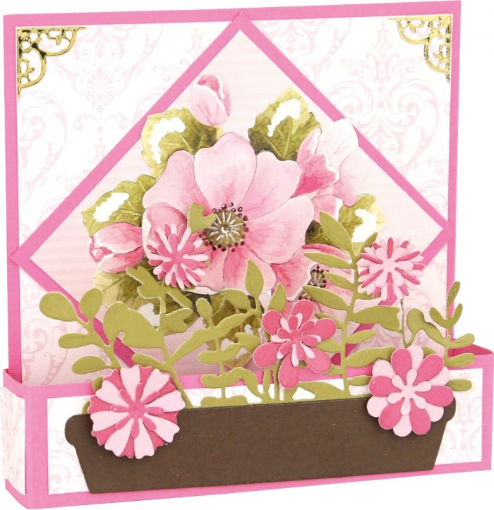 3D Cutting Sheets - Precious Marieke - Blossom Blush - Bright Pink