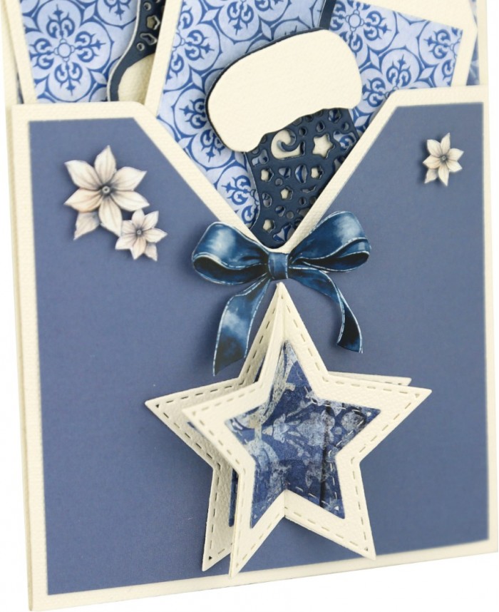 Dies - Berries Beauties - Falling for Christmas - Falling Star Frame