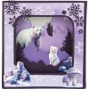 3D Push Out - Berries Beauties - Mystic Winter - Mystic Polar Bears