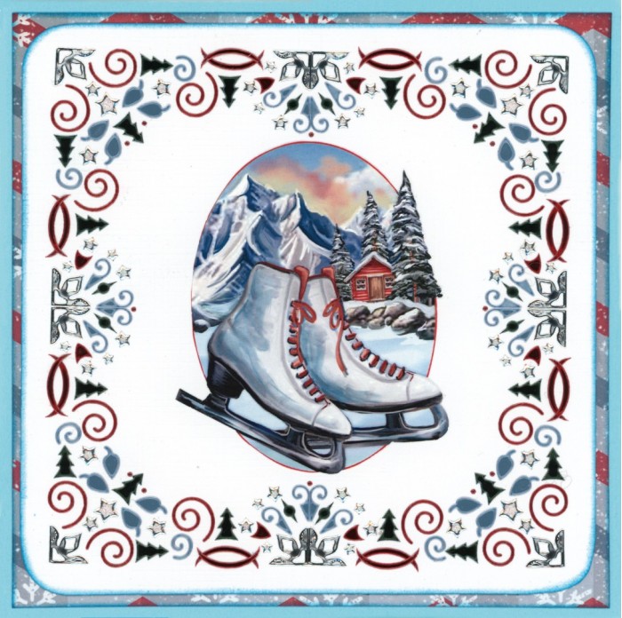 3D Push Out - Amy Design - Hygge Harmony - Winter Sports