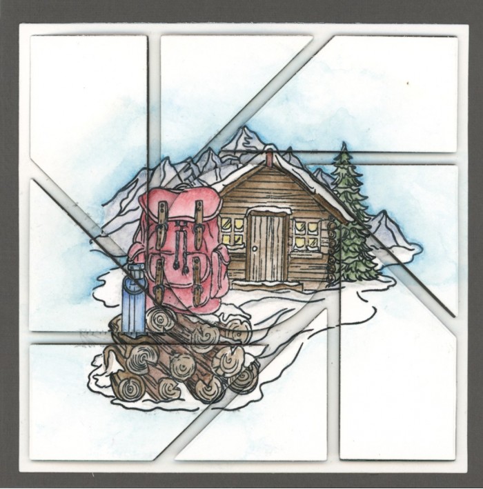 Clear Stamps - Amy Design - Hygge Harmony - Winter Mountains