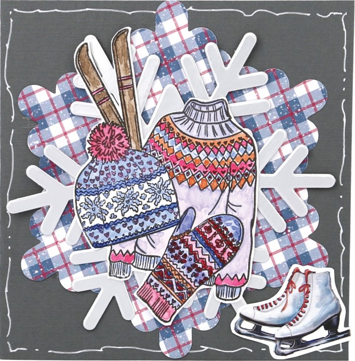 Clear Stamps - Amy Design - Hygge Harmony - Winter Sports
