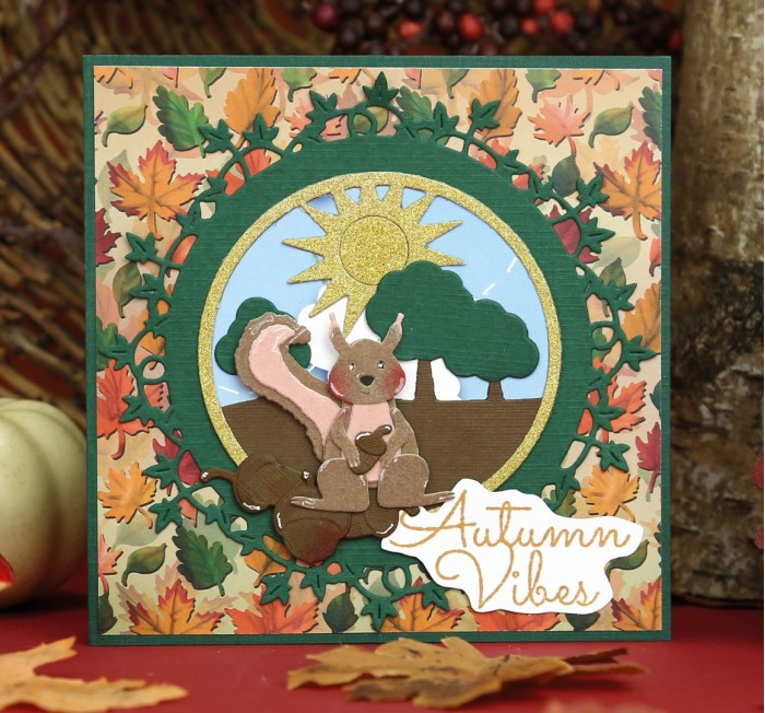 Designed by Anna - Mix and Match Cutting Dies - Scarlett Squirrel