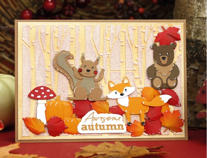 Designed by Anna - Mix and Match Cutting Dies - Scarlett Squirrel