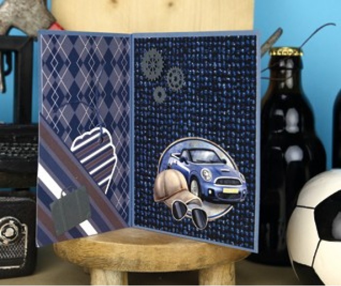 3D Cutting Sheets - Amy Design - We Are Men - Cars