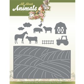 Dies - Precious Marieke - All About Animals - Farm Landscape