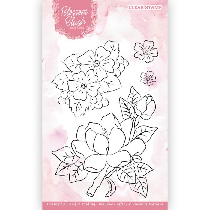 Clear Stamps - Precious Marieke - Blossom Blush - Magnolia