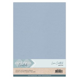 Linen Cardstock - A4 - Grijsblauw