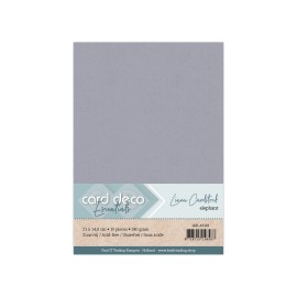 Linen Cardstock - A5 - Elephant Grey