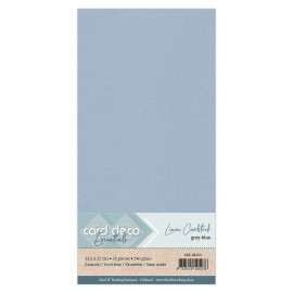 Linen Cardstock - 4K - Grijsblauw