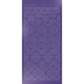 Hobbydots Corners - Mirror Purple