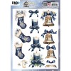 3D Push Out - Berries Beauties - Falling for Christmas - Candles