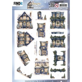 3D Push Out - Berries Beauties - Falling for Christmas - Shopping