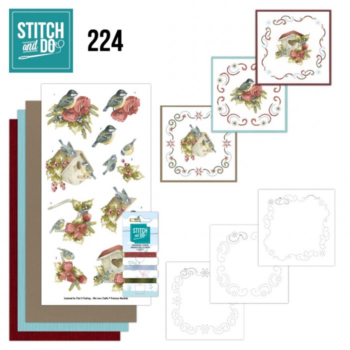 Stitch and Do 224 - Precious Marieke - Ruby Christmas