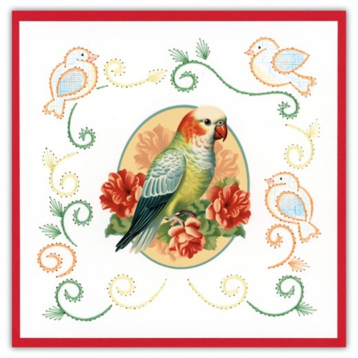 Stitch and Do 231 - Romantic Parakeet