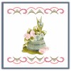 Stitch and Do 232 - Precious Marieke - Flowers in Pot