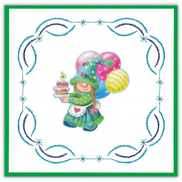Stitch and Do 233 - Yvonne Creations - Gnome Cake