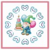 Stitch and Do 233 - Yvonne Creations - Gnome Cake
