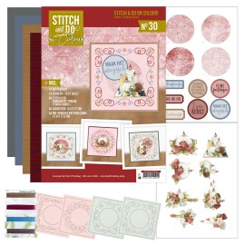 Stitch and do on Colour 30 - Ruby Christmas