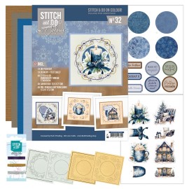 Stitch and do on Colour 32 - Falling for Christmas