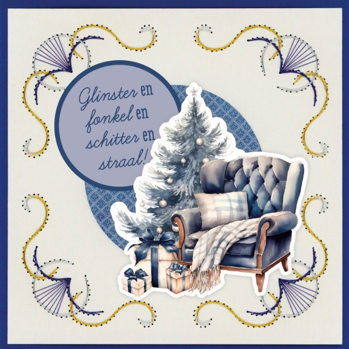 Stitch and do on Colour 32 - Falling for Christmas