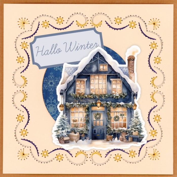 Stitch and do on Colour 32 - Falling for Christmas