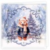 Stitch and Do Cards 6 - Berries Beauties - Winter Bears