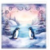 Stitch and Do Cards 7 - Berries Beauties - Penguins